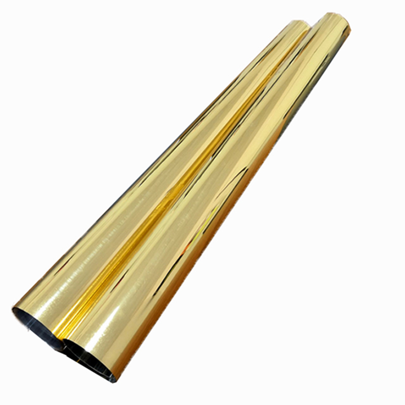 120 Micron Mylar -kalvoa, kiiltävä kulta-metalloitu PET-kalvorulla, lämpömuovaukseen