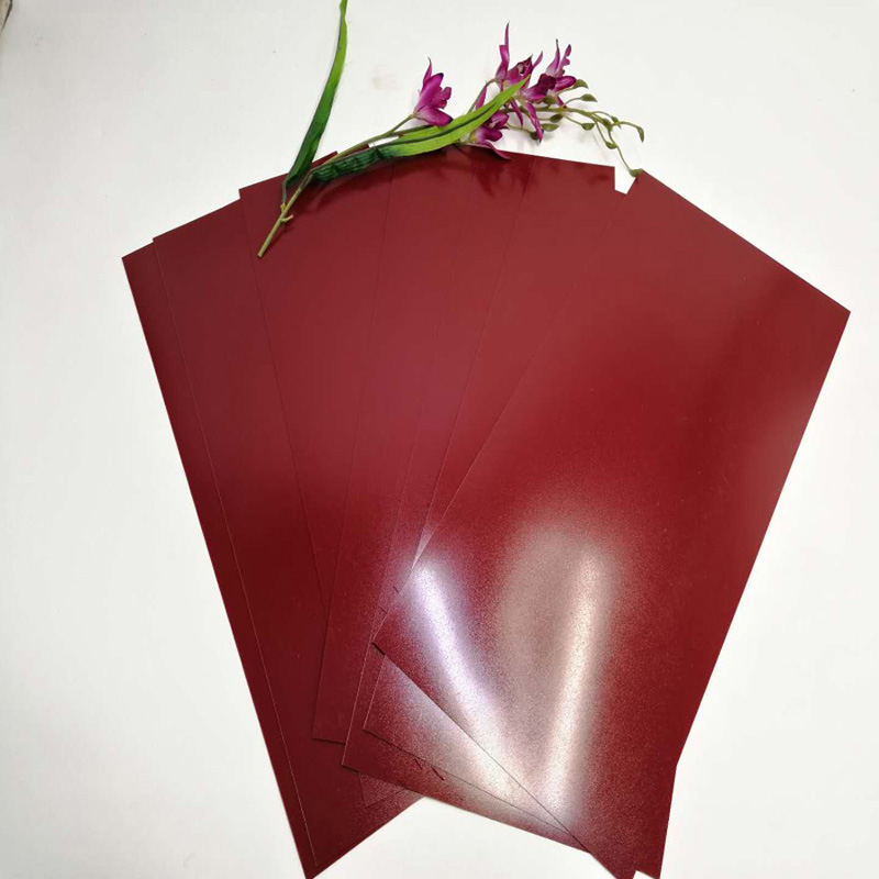 Kuuma myynti 350 mikronin vanha ruusupolyesteri-PET-muovikalvo seinäpaneelien sisustamiseen