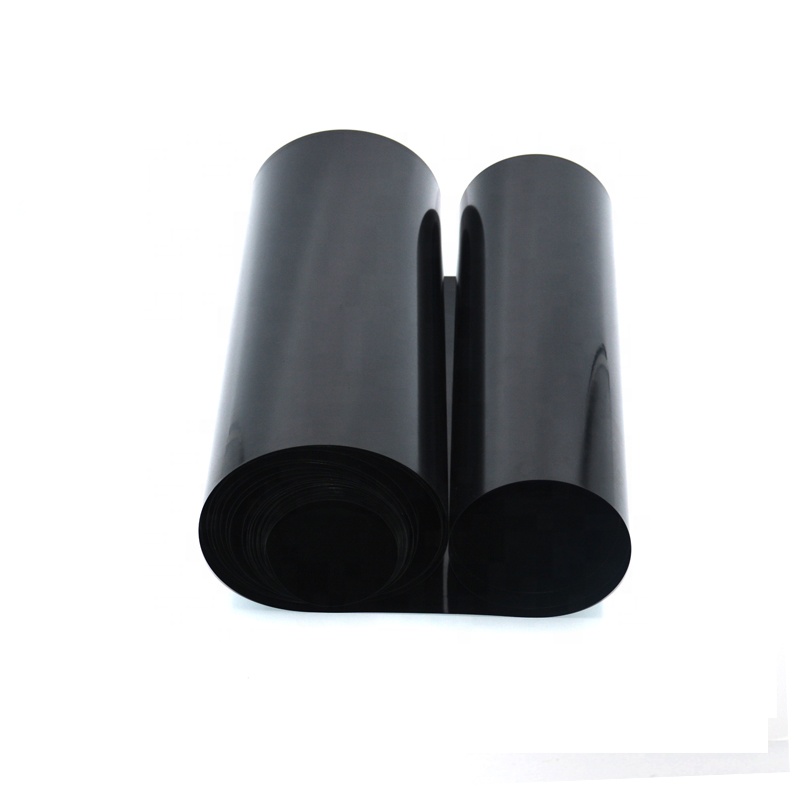 Musta voimakas HIP 1mm polystyreeni muovilevy rulla lämpömuovausta varten