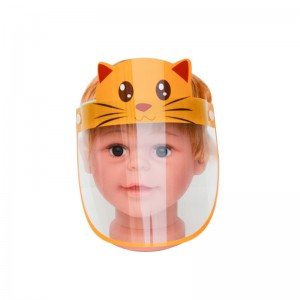 OEM TukkuFashion Safety Reuble Clear Plastic Kids Face Shield